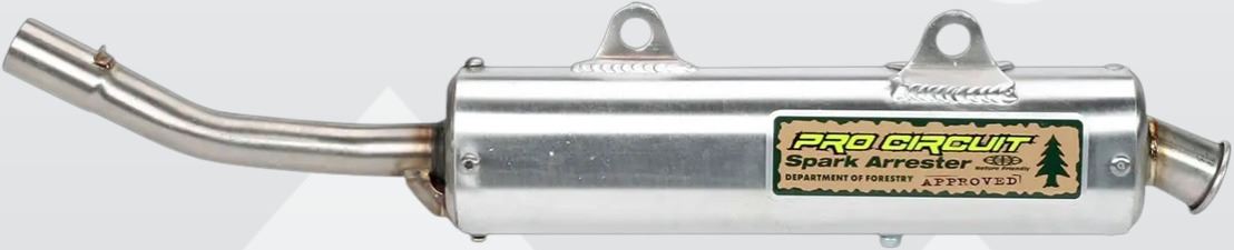 Pro Circuit Nature Friendly Spark Arrestor Silencer For Kawasaki KX 250 1995-1998